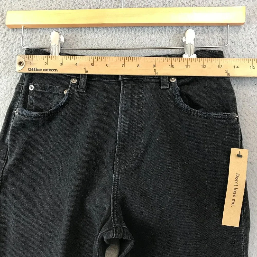 NWT Reformation Jeans Womens Hepburn Skinny Jeans Size 25 Black High Rise - Picture 5 of 11